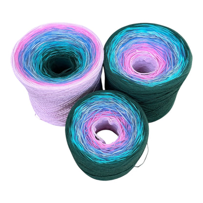 Sakura Dream, Gradient Cotton Natural Fiber Yarn