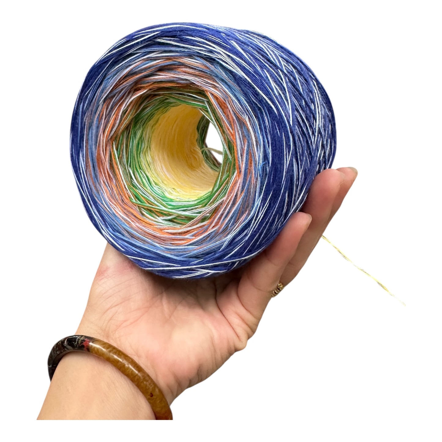 Samba Street, Gradient Cotton Natural Fiber Yarn - Rena'sThreadandCrafts