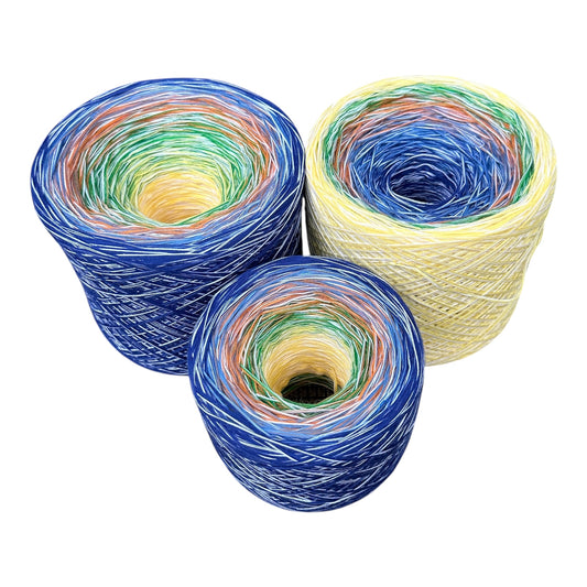Samba Street, Gradient Cotton Natural Fiber Yarn