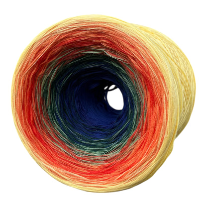 Sea Friends Home, Gradient Cotton Natural Fiber Yarn