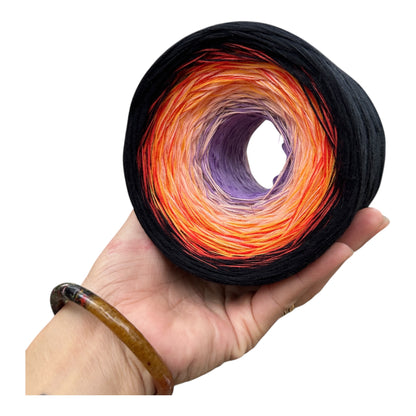 Sky of Wishes, Gradient Cotton Natural Fiber Yarn - Rena'sThreadandCrafts