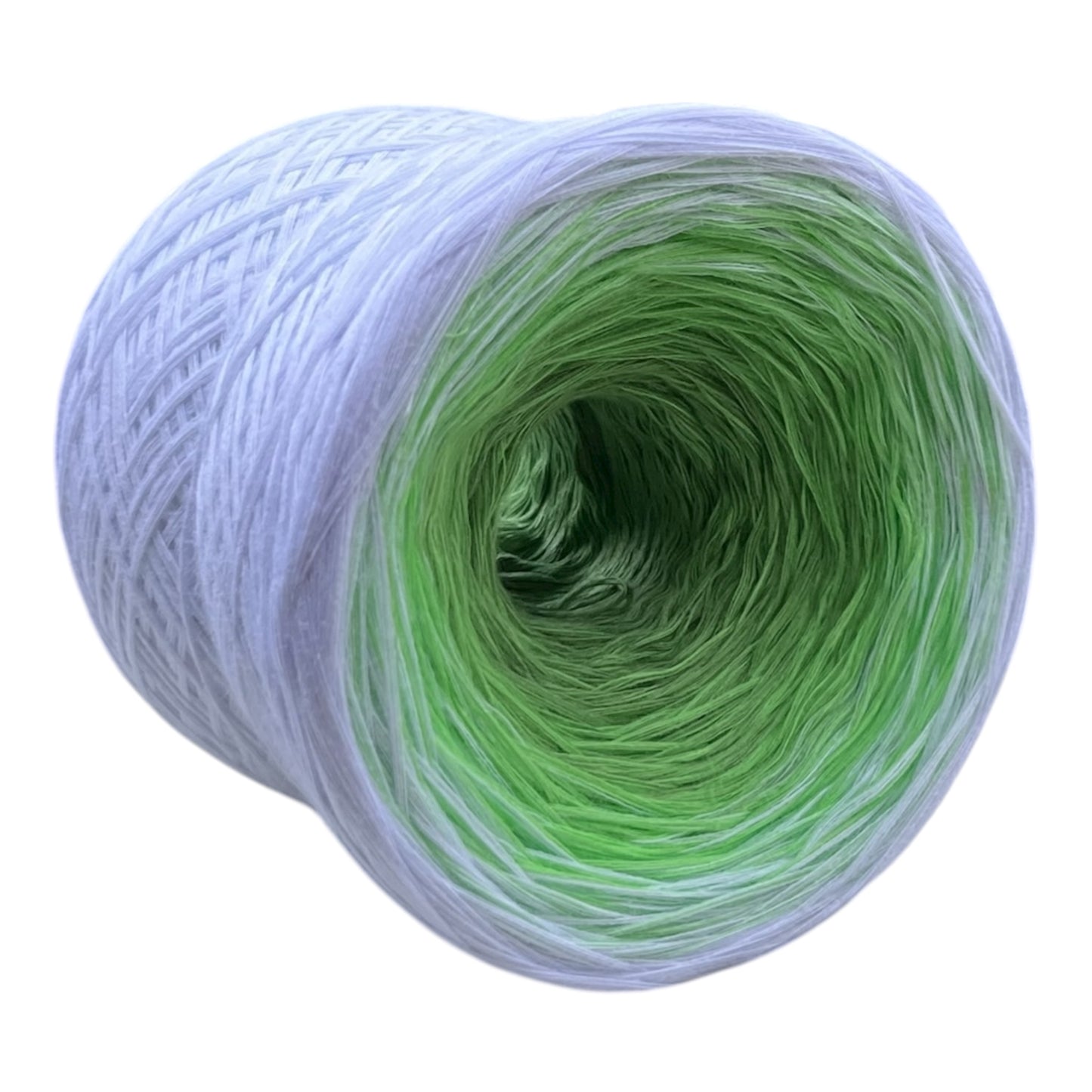 Snow Drop, January Birth Flower, Gradient Cotton Natural Fiber Yarn