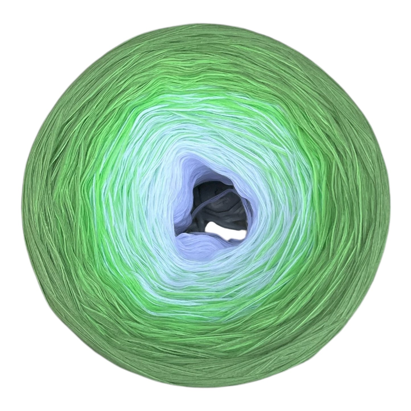 Snow Drop, January Birth Flower, Gradient Cotton Natural Fiber Yarn