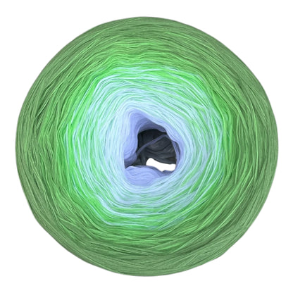 Snow Drop, January Birth Flower, Gradient Cotton Natural Fiber Yarn - Rena'sThreadandCrafts