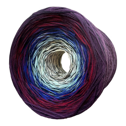 Stained Glass V3, Gradient Cotton Natural Fiber Yarn-Cotton Yarn, 8PLY-Renas Thread and Crafts