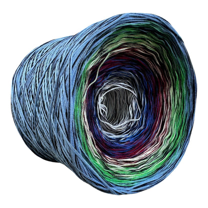 Stained Glass V5 Gradient Cotton Natural Fiber Yarn-Cotton Yarn, 8PLY-1400-Renas Thread and Crafts