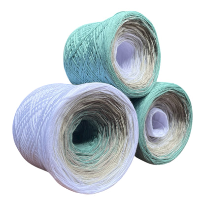 Start Fresh, Gradient Cotton Natural Fiber Yarn