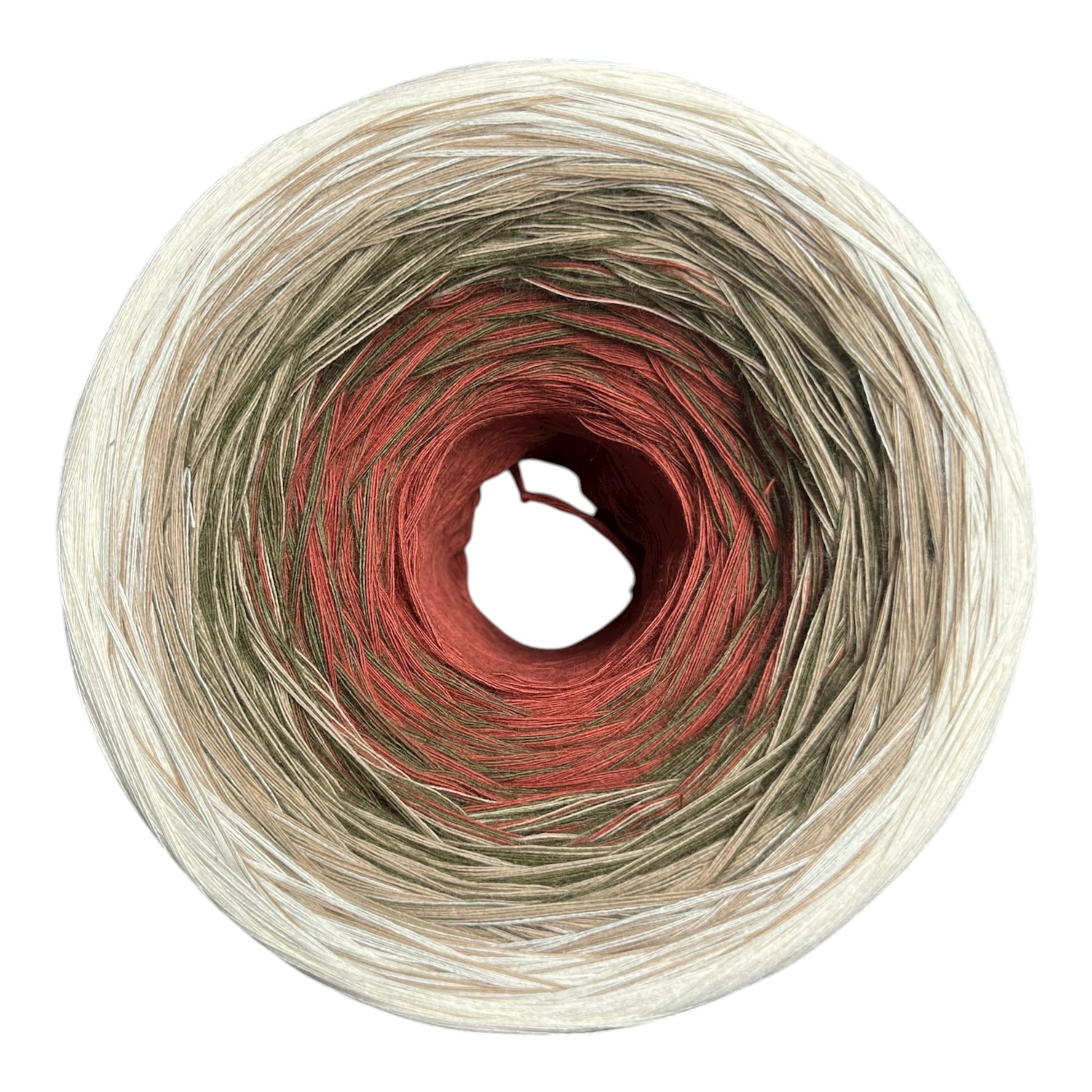 Stay Grounded, Gradient Cotton Natural Fiber Yarn - Rena'sThreadandCrafts