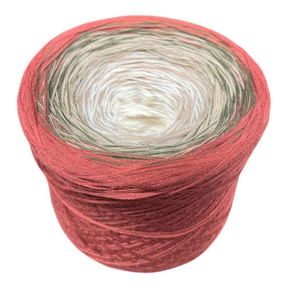 Stay Grounded, Gradient Cotton Natural Fiber Yarn - Rena'sThreadandCrafts