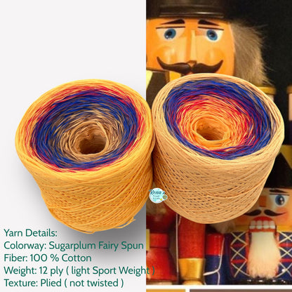 Sugarplum Fairy Spun, Gradient Yarn