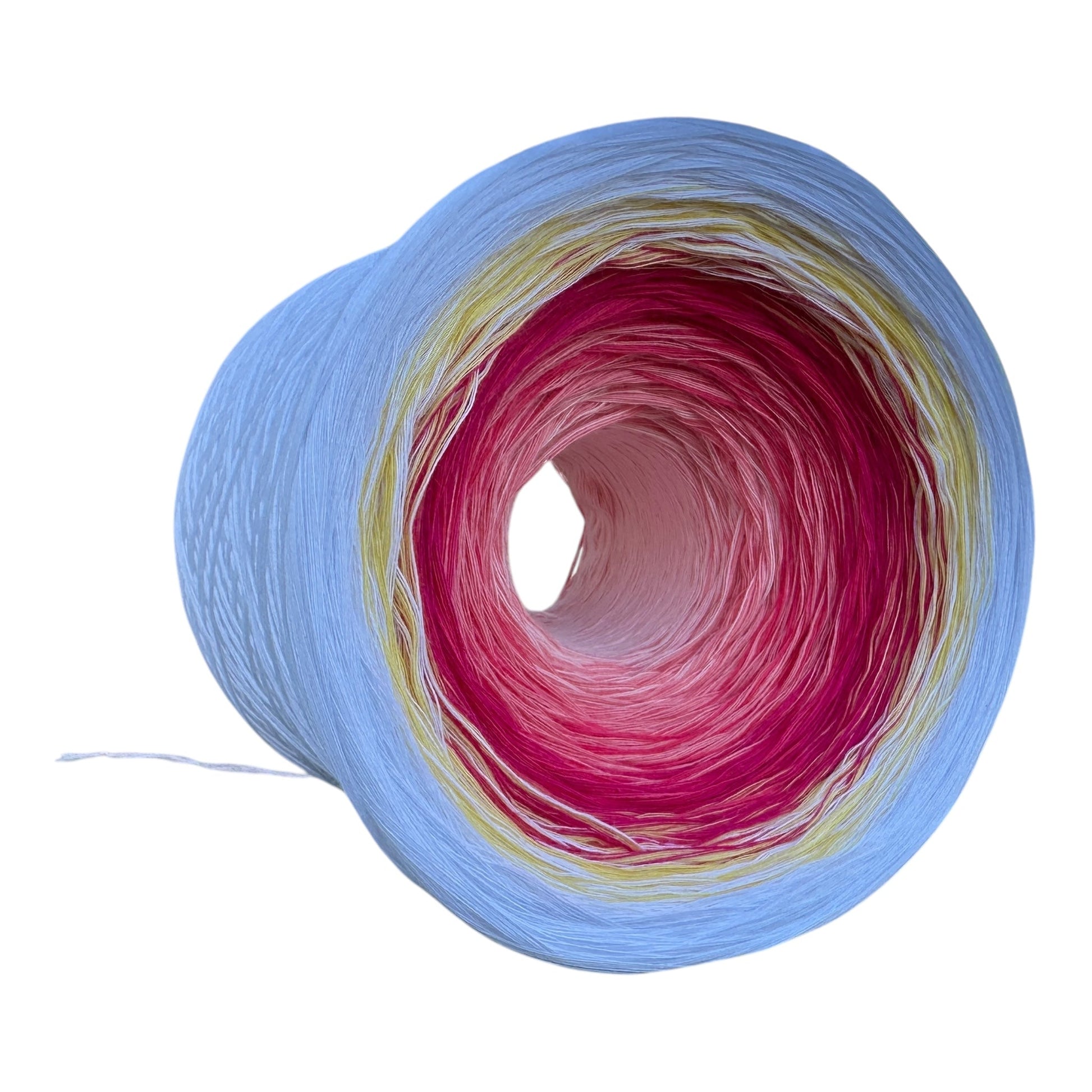 Summer Time, Gradient Cotton Natural Fiber Yarn - Rena'sThreadandCrafts