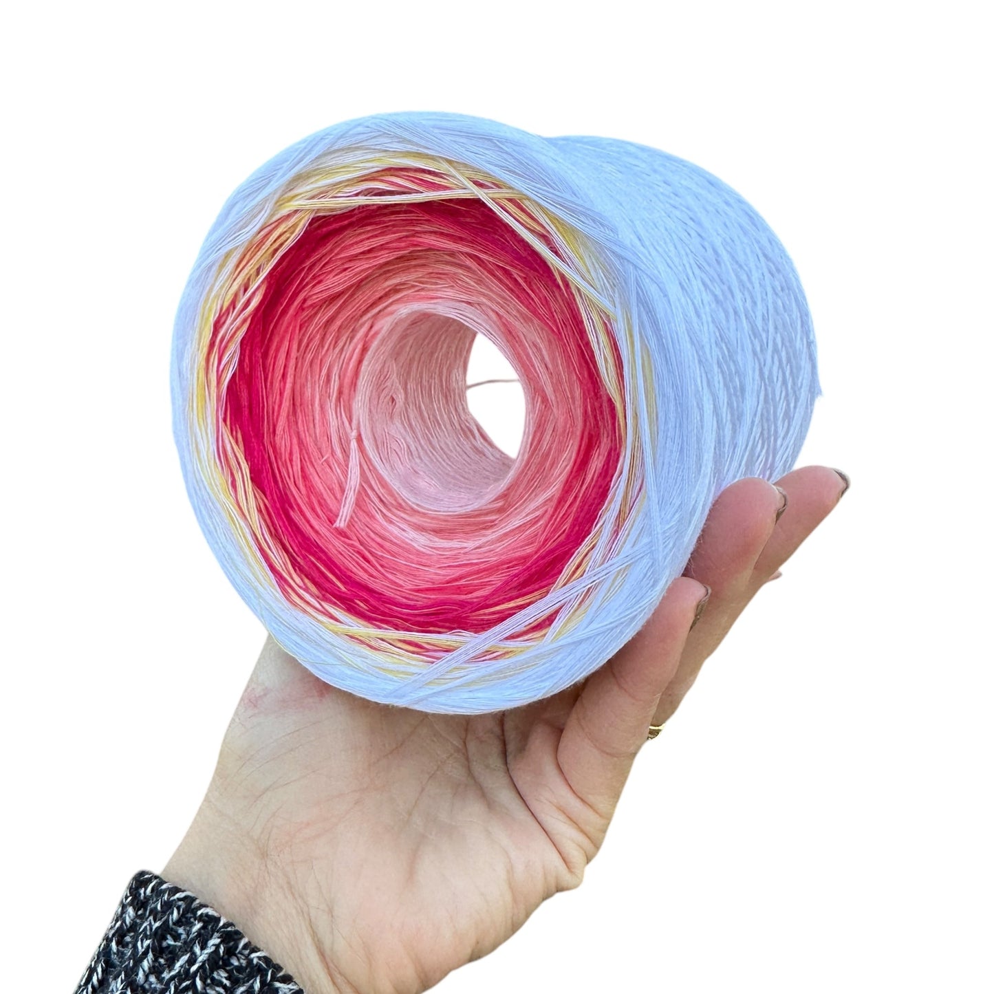 Summer Time, Gradient Cotton Natural Fiber Yarn - Rena'sThreadandCrafts