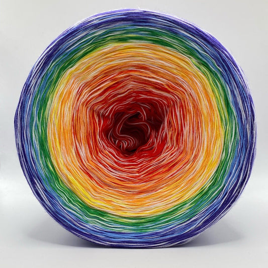 Swirl Rainbow 8PLY Cotton Gradient Cake Yarn-Cotton Yarn, 8PLY-Rena'sThreadandCrafts-Rena&#39;sThreadandCrafts