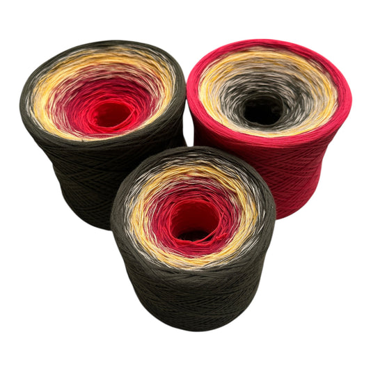 Telekinesis, Gradient Cotton Natural Fiber Yarn