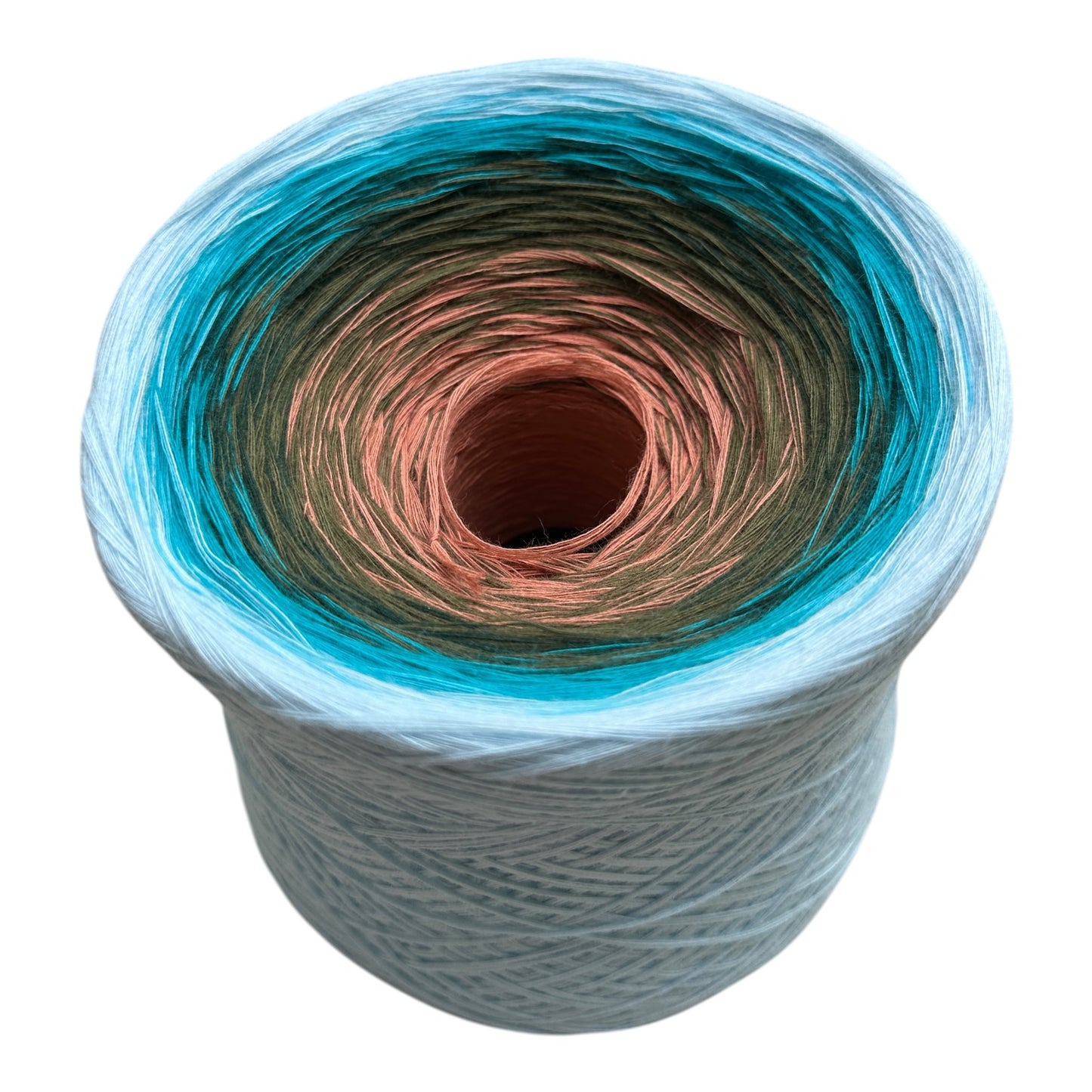 The Hills are Alive, Gradient Cotton Natural Fiber Yarn