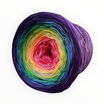 Thryss Rainbow, Gradient Cotton Natural Fiber Yarn