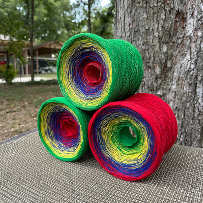 Toy Soldier Twist, Gradient Yarn