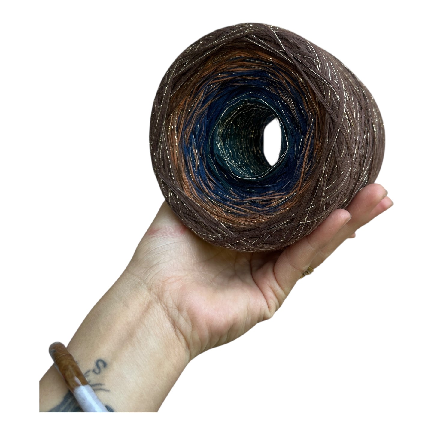 Tree of Life, Gradient Yarn With Sparkle - Rena'sThreadandCrafts