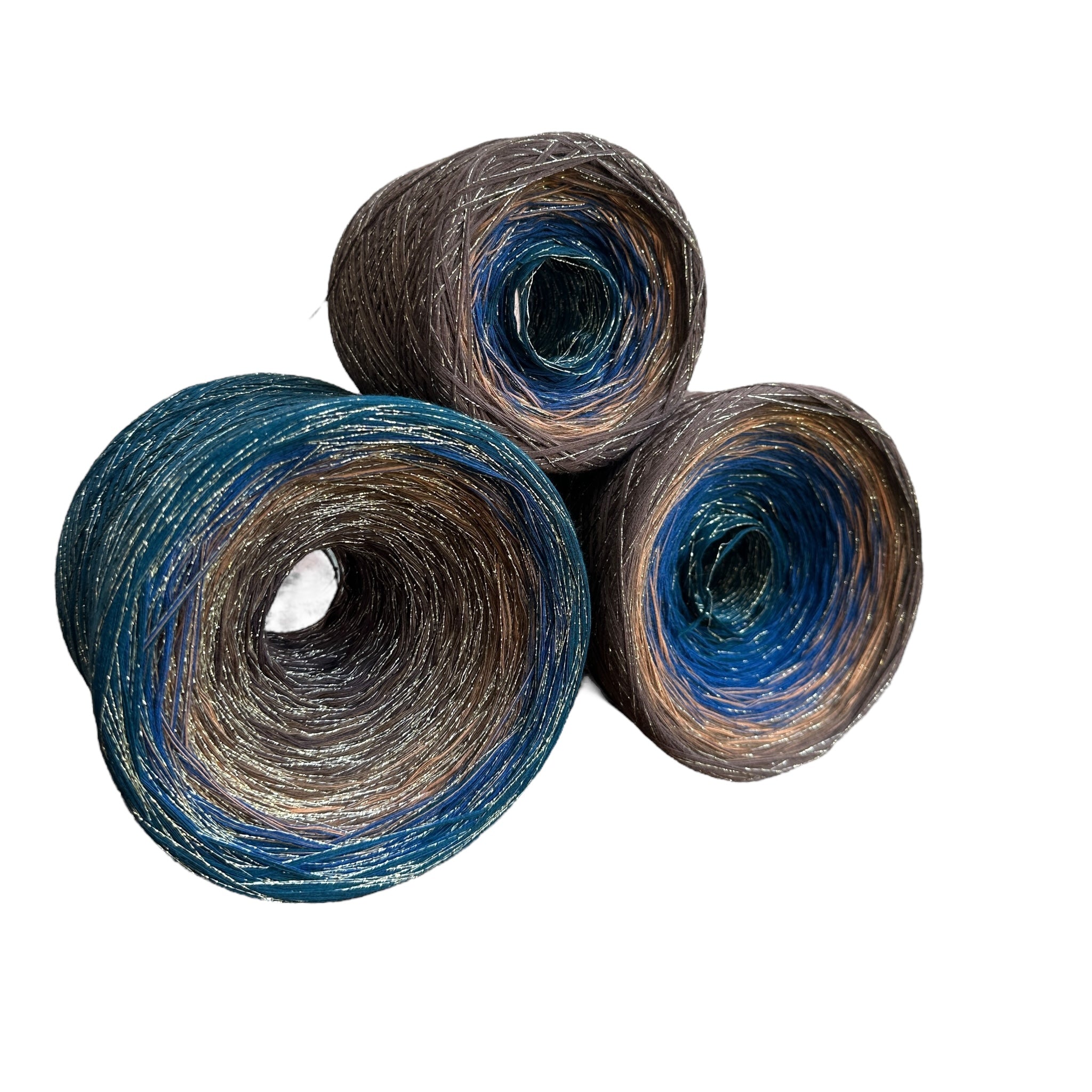 Gradient Thread Patch Tree of Life, Gradient Yarn With Sparkle | Rena'sThreadandCrafts