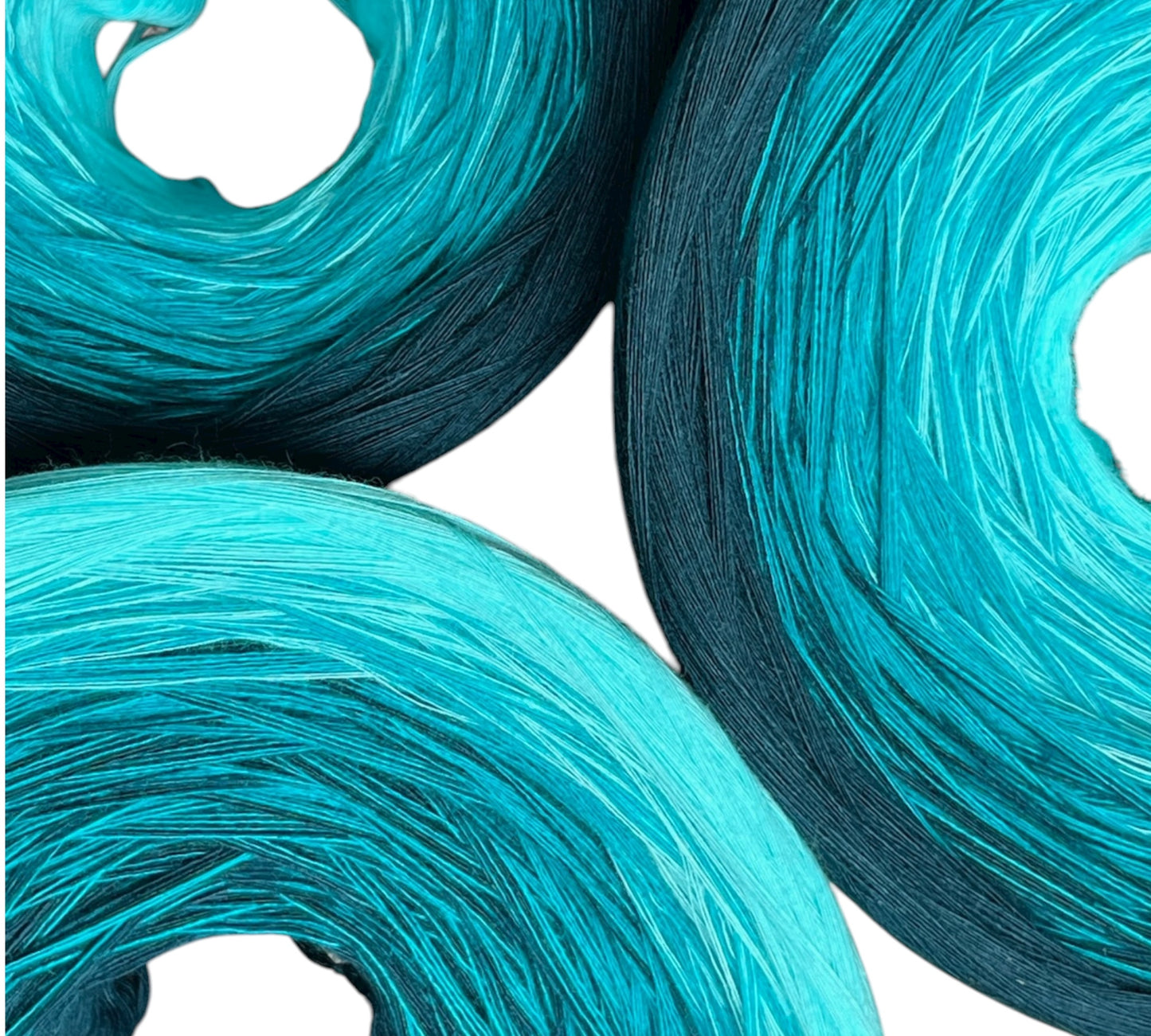 Trust the Flow, Gradient Cotton Natural Fiber Yarn