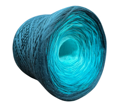 Trust the Flow, Gradient Cotton Natural Fiber Yarn
