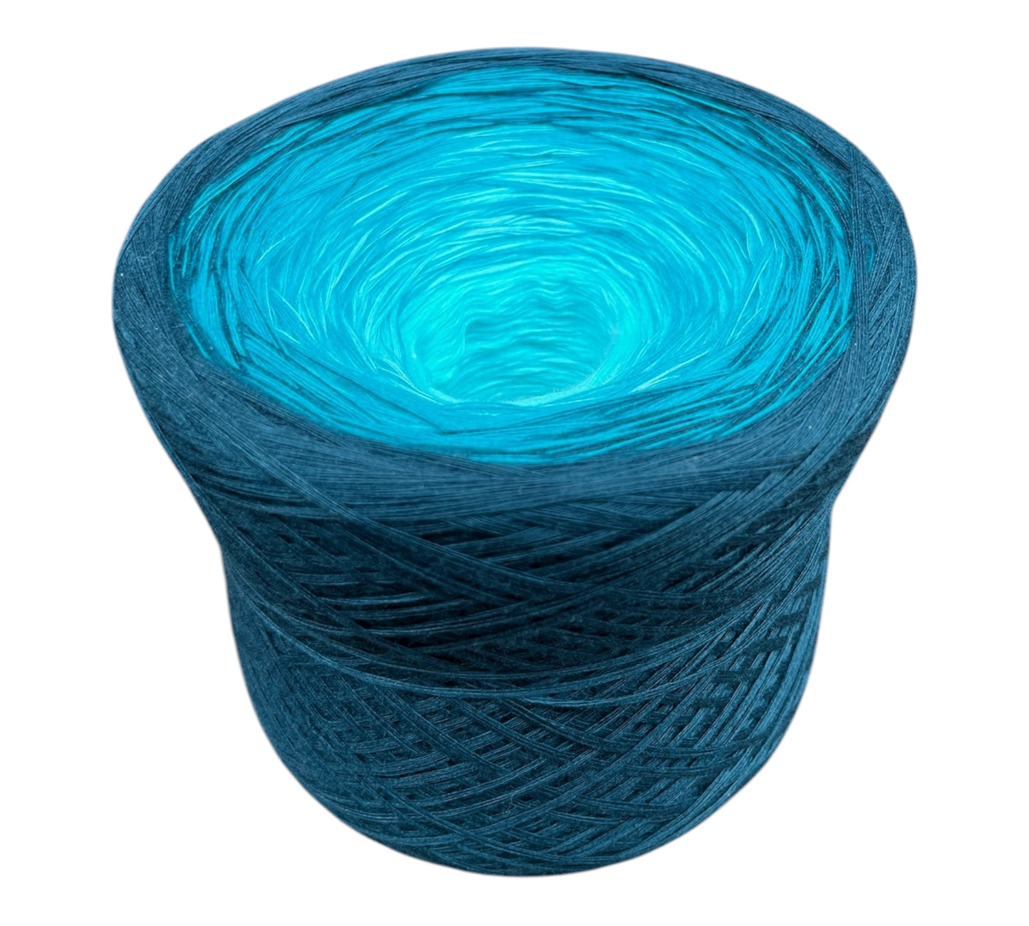 Trust the Flow, Gradient Cotton Natural Fiber Yarn