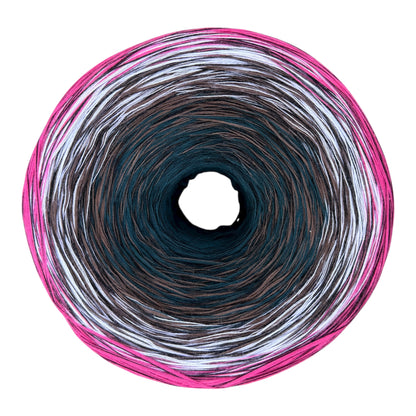 Turkey Feathers 8PLY Cotton Gradient Cake Yarn - Rena'sThreadandCrafts