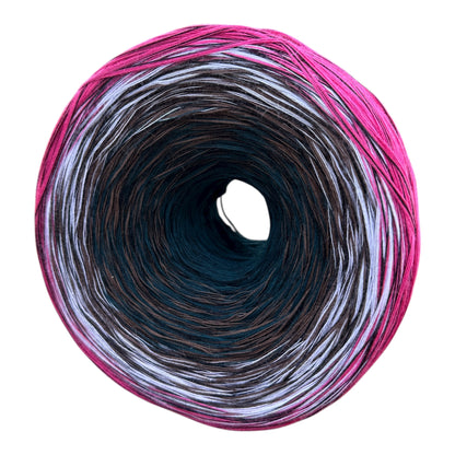 Turkey Feathers 8PLY Cotton Gradient Cake Yarn - Rena'sThreadandCrafts