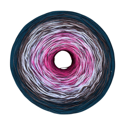 Turkey Feathers 8PLY Cotton Gradient Cake Yarn - Rena'sThreadandCrafts