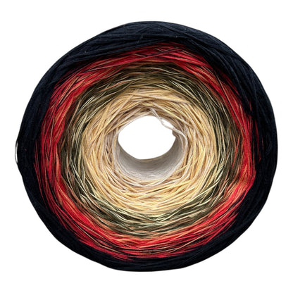 Venetian Masquerade, Gradient Cotton Natural Fiber Yarn