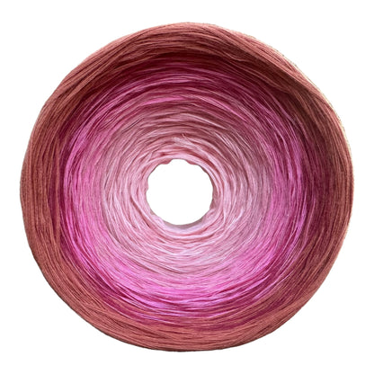 Victorian Rose, Gradient Cotton Natural Fiber Yarn-YARN-RenasThreadandCrafts-RenasThreadandCrafts