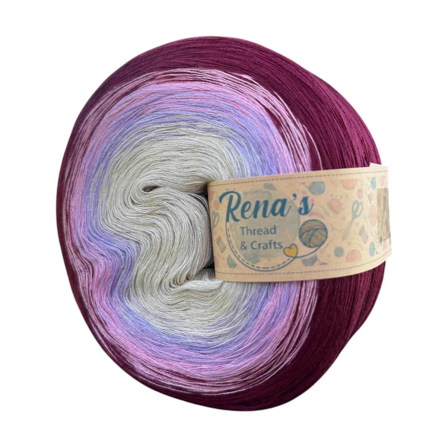 Vintage Rose, Polyester Gradient Yarn