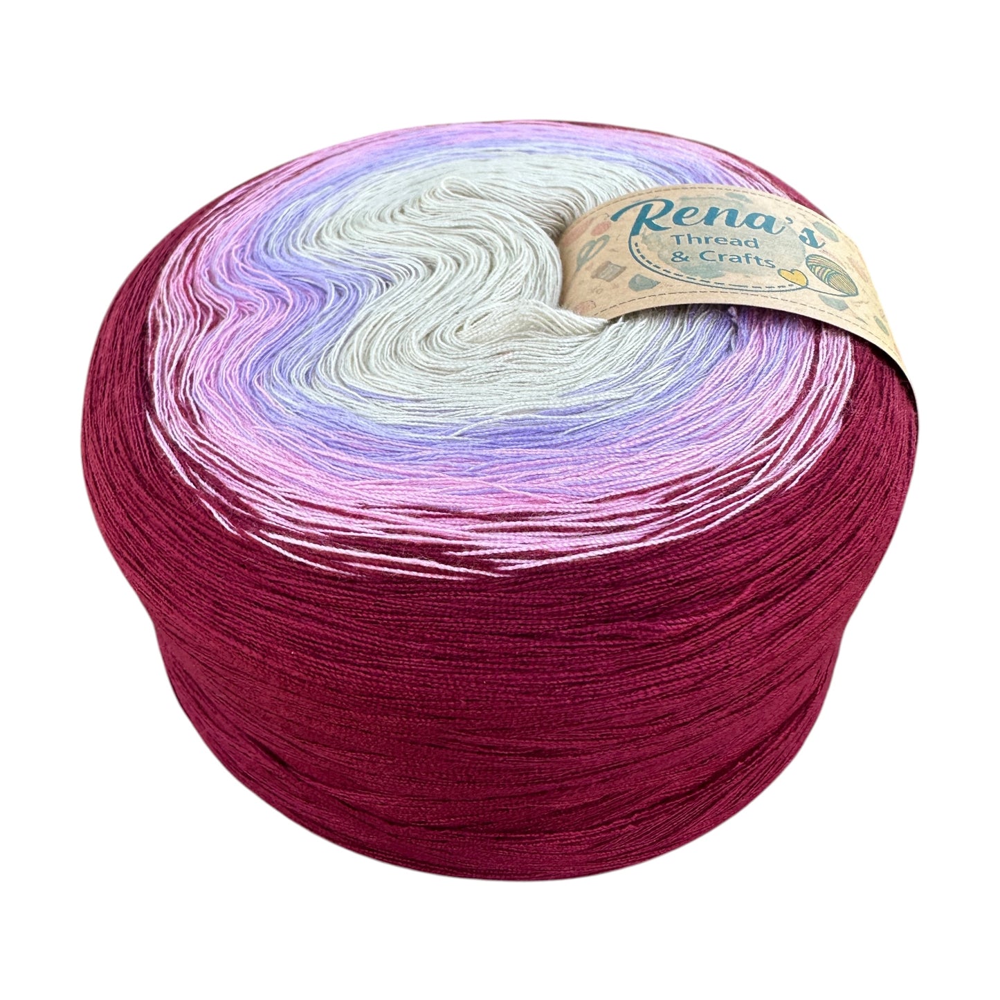 Vintage Rose, Polyester Gradient Yarn