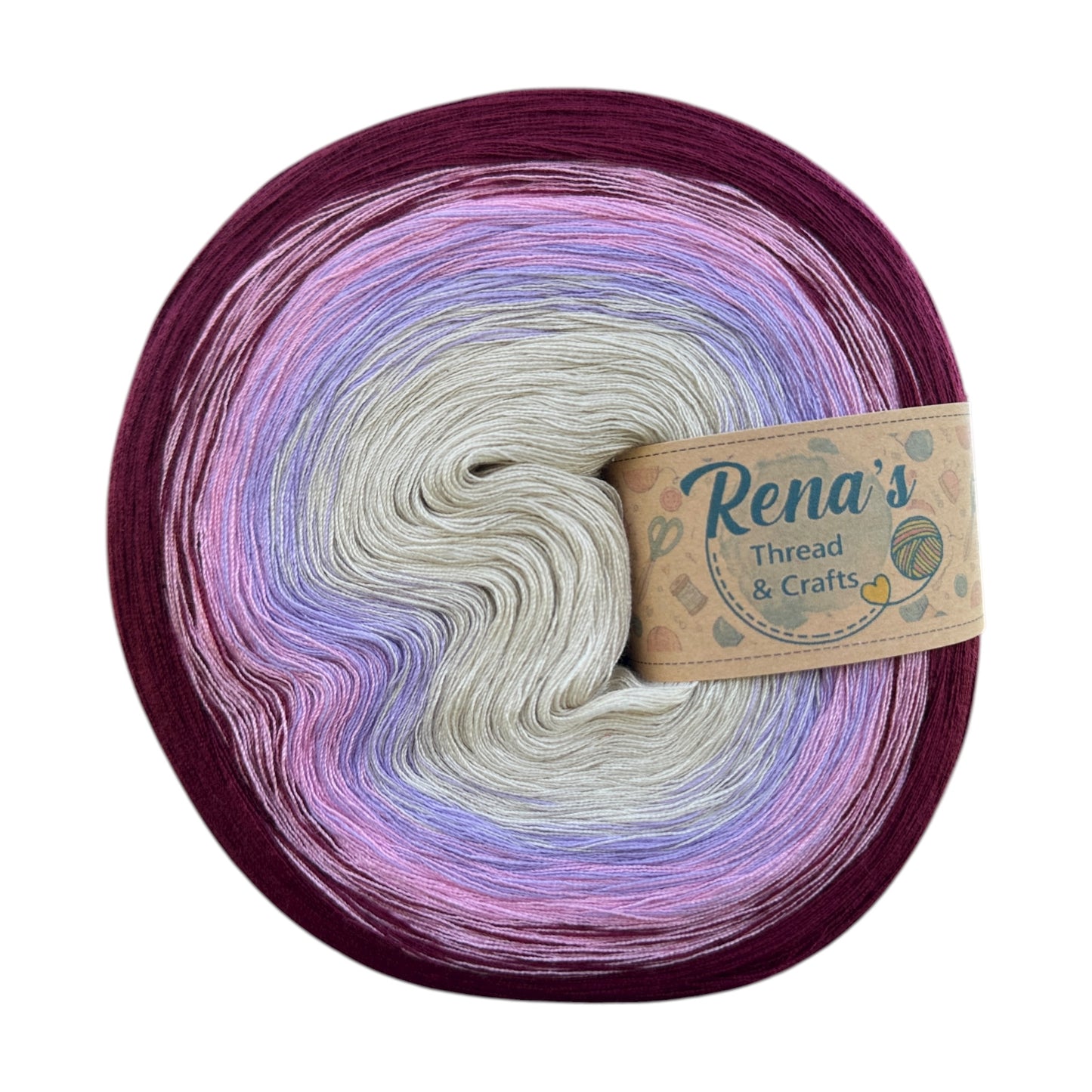 Vintage Rose, Polyester Gradient Yarn