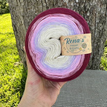 Vintage Rose, Polyester Gradient Yarn