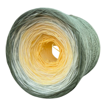 Waterlily, July Birth Flower, Gradient Cotton Natural Fiber Yarn