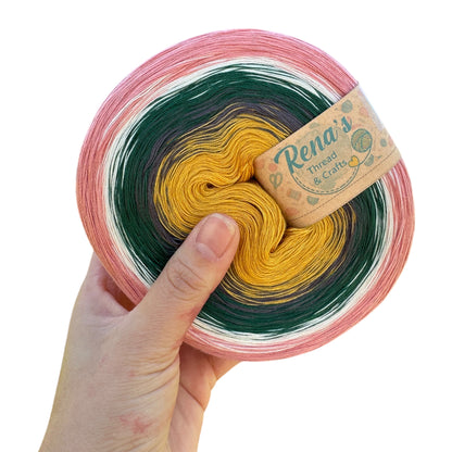 Wildflower Fields, Polyester Gradient Yarn - Rena'sThreadandCrafts