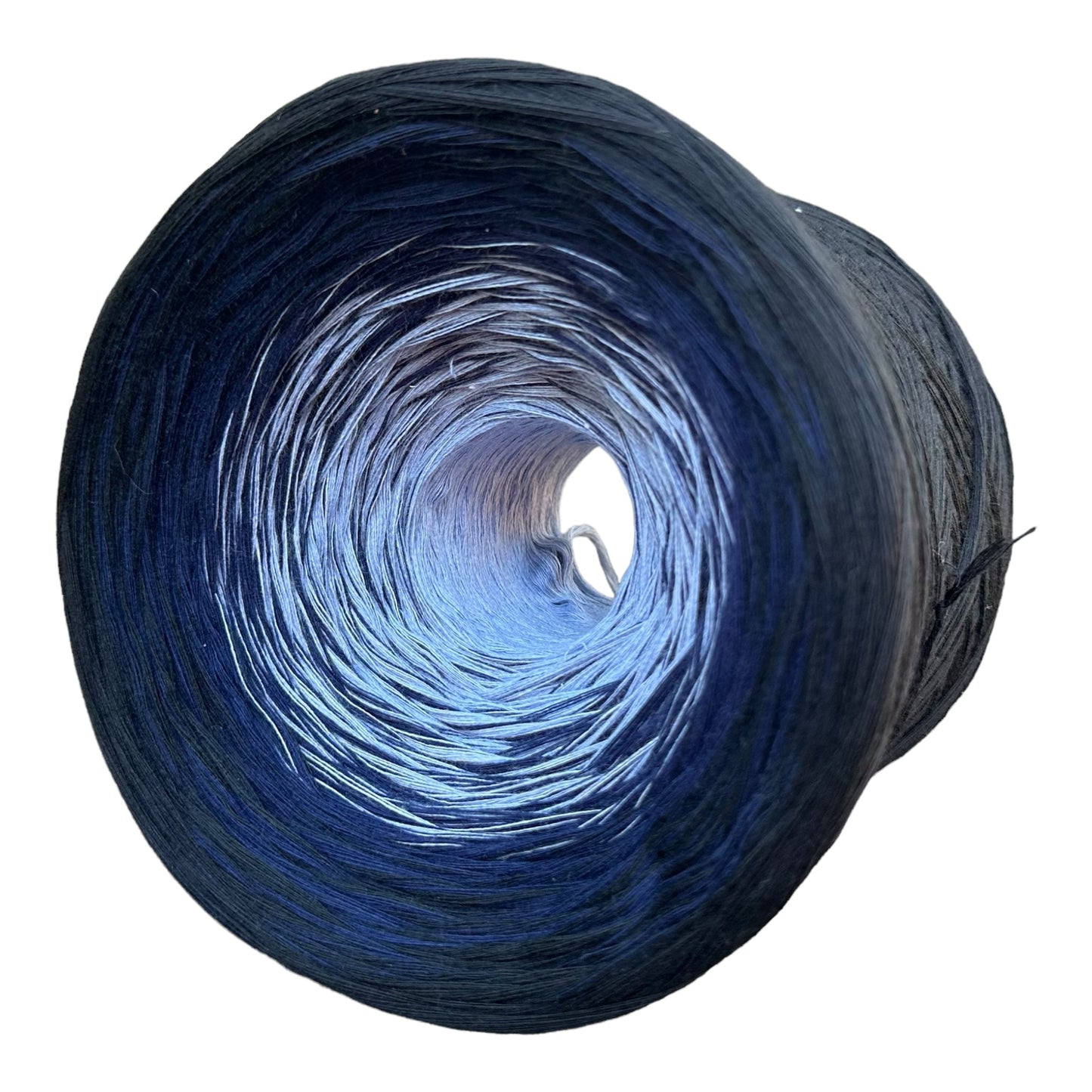 Winter Midnight Sky, Gradient Cotton Natural Fiber Yarn-YARN-Renas Thread and Crafts