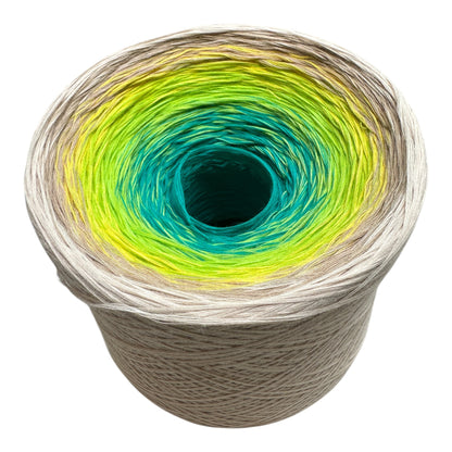 Yellow Brick Road, Gradient Cotton Natural Fiber Yarn