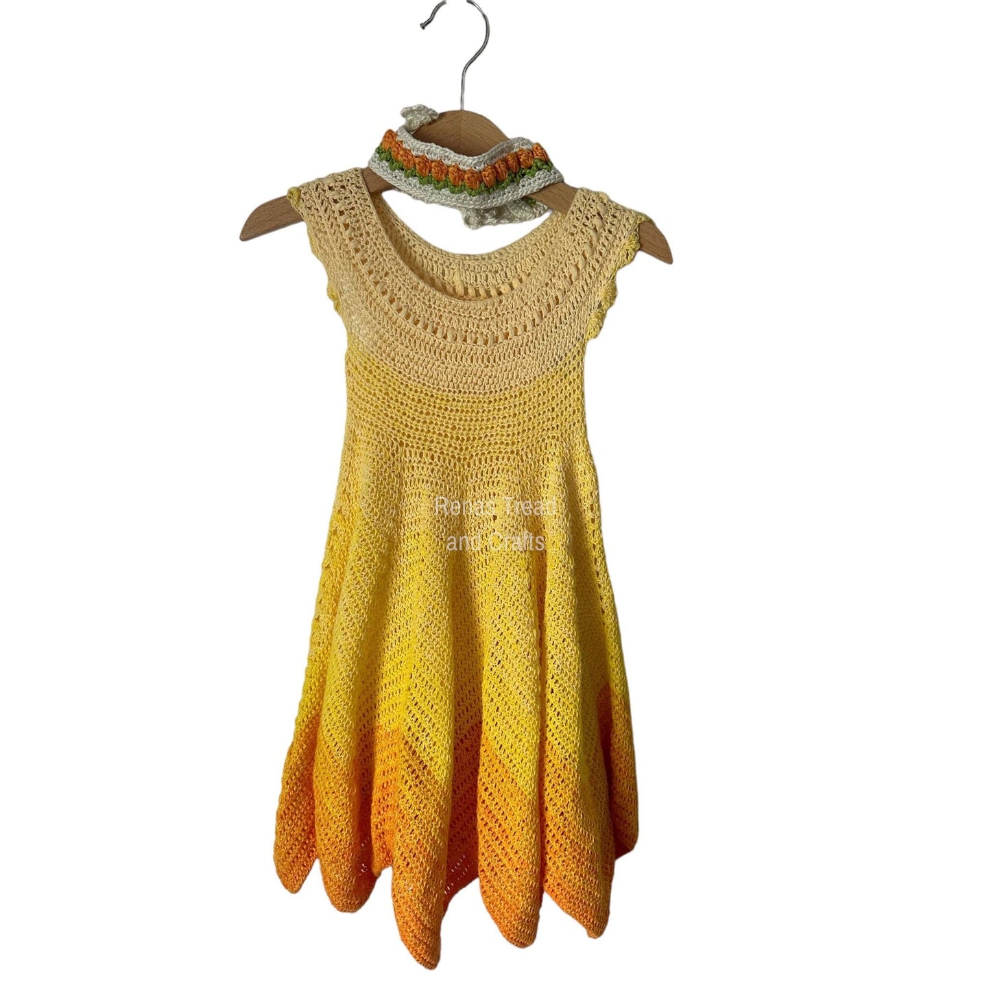 Yellow Fairy Dress Set-Clothing-Rena'sThreadandCrafts-Rena&#39;sThreadandCrafts