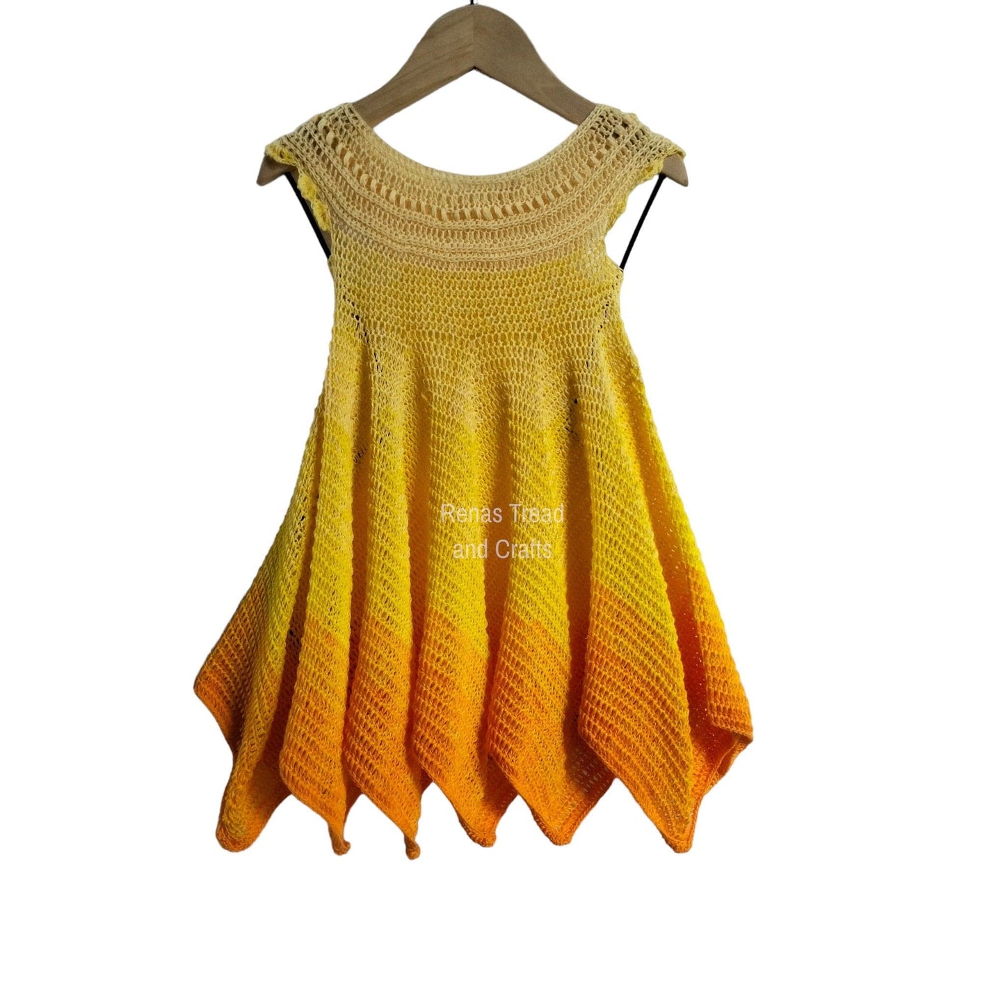 Yellow Fairy Dress Set-Clothing-Rena'sThreadandCrafts-Rena&#39;sThreadandCrafts