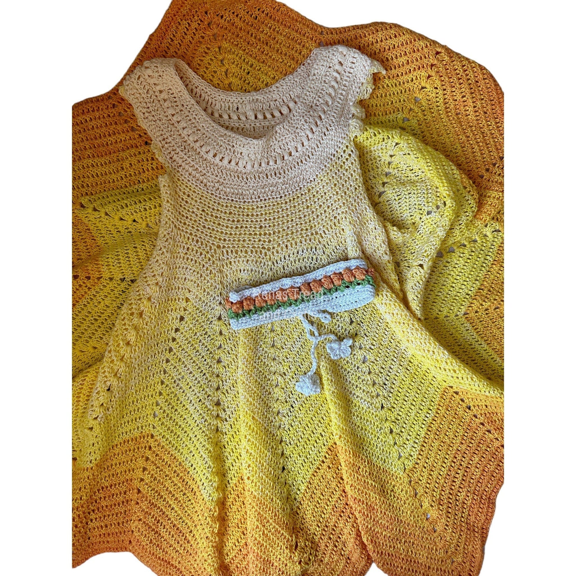 Yellow Fairy Dress Set-Clothing-Rena'sThreadandCrafts-Rena&#39;sThreadandCrafts